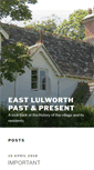 Mobile Screenshot of eastlulworth.org.uk